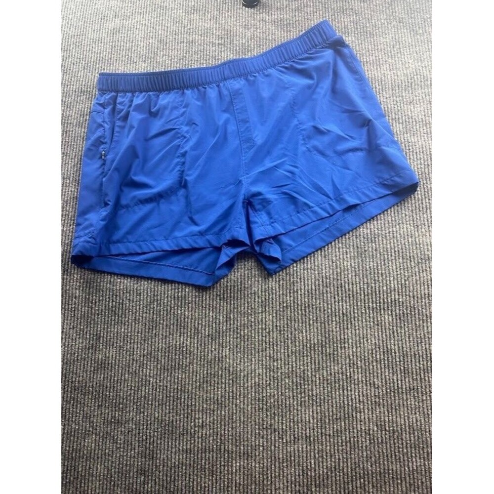 Peter Millar Crown Sport Swift Performance Athletic Shorts Men's XXL Blue